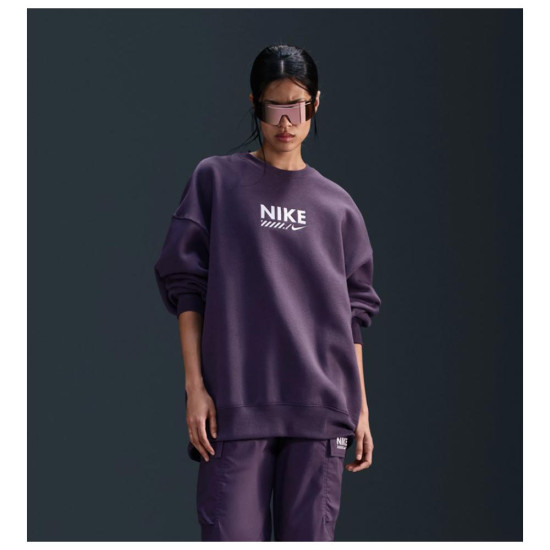 Nike Γυναικείο φούτερ Sportswear Oversized Fleece Crewneck Sweatshirt